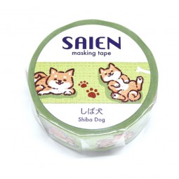 Masking Tape Shiba Inu