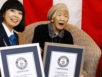 Ältester Mensch der Welt feiert in Japan 119. Geburtstag