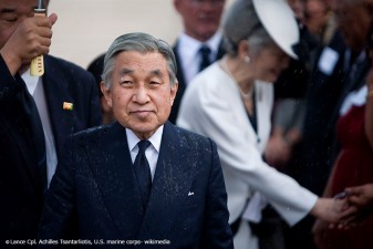 Abdankung naht - Kaiser Akihito zeigt sich letztmalig dem Volk