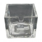 Ersatz-Glasbehälter für Ingwer 8x8x7cm Glas (ohne Deckel)