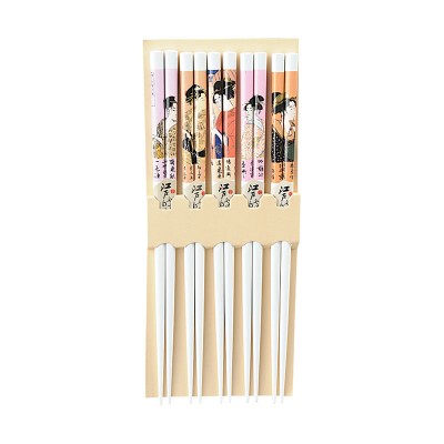 Chopstick Set White Geisha