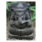 Ganesha, aus Lavastein geschlagen