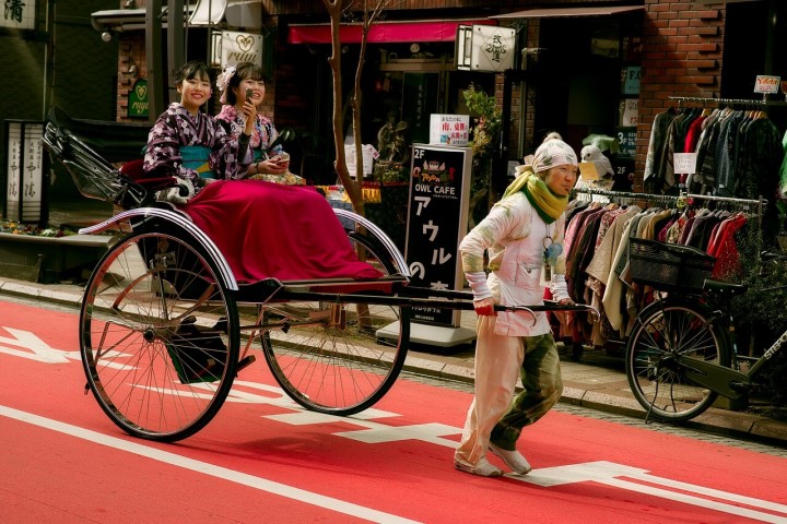 Rikscha – eine japanische Erfindung wird weiterentwickelt