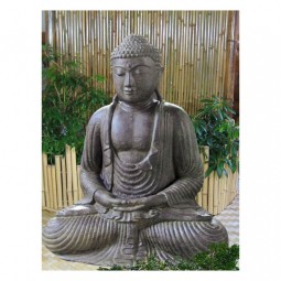 Japanischer Buddha, Lavaguß