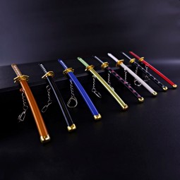 Mini Katana Samurai-Schwert Brieföffner als Schlüsselanhänger