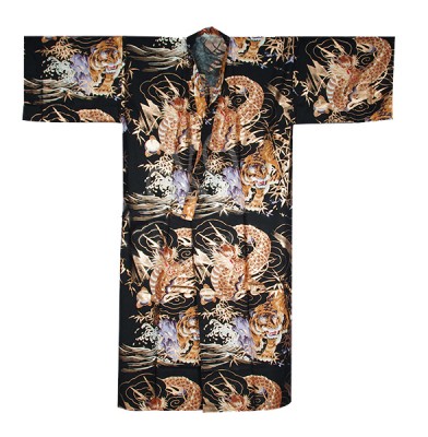 Kimono - Goldener Drache