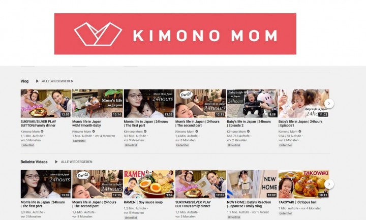 Vom Geisha-Lehrling zum Kanal Kimono Mom auf YouTube