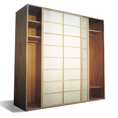 Kleiderschrank System - Shoji Buche - B250 2 Türen