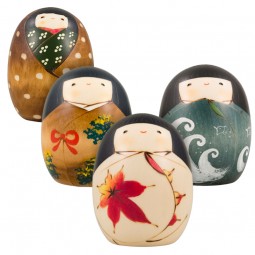 Kokeshi Jahreszeiten