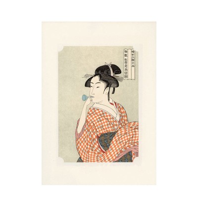 Kunstdruck - Bijin von Utamaro