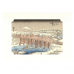 Art Print - Nihonbashi in Winter