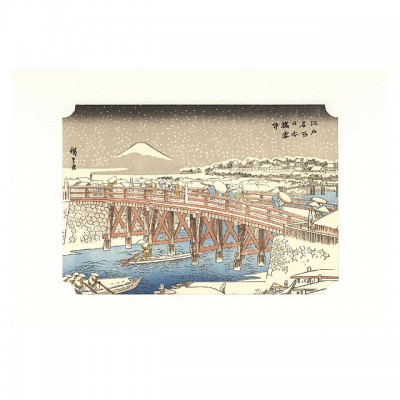 Art Print - Nihonbashi in Winter