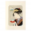 Art Print - Utamaro Geisha Naniwaya Okita