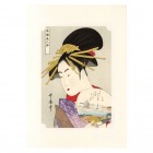 Kunstdruck - Utamaro Nangoku Bijin