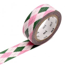 Masking Tape - Argyle Pink