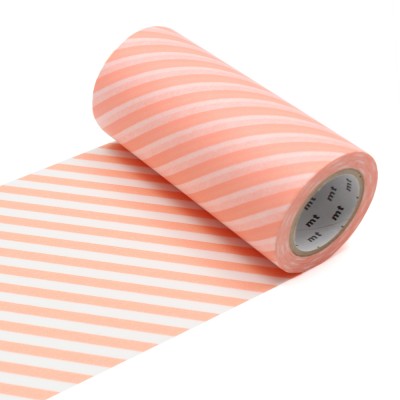 Masking Tape Casa - Stripe Salmon Pink