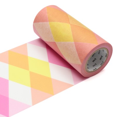 Masking Tape Casa - Triangle and Diamond Pink