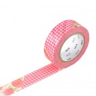 Masking Tape - Flower, Red R