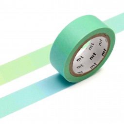 Masking Tape - Fluorescent Gradation Blue x Yellow