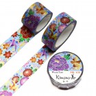 Masking Tape 'Kimono-Muster' Botan to Kiku