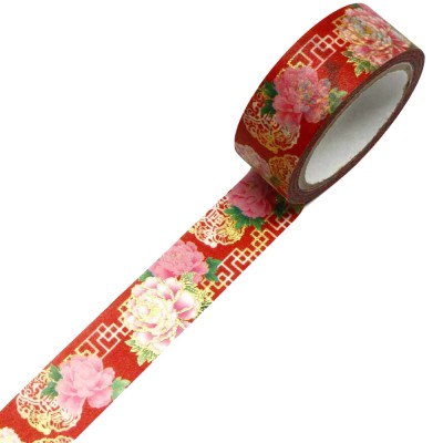 Masking Tape 'Kimono-Muster' China Botan