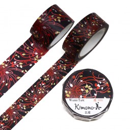 Masking Tape 'Kimono-Muster' Higanbana