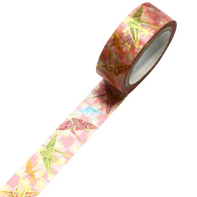 Masking Tape 'Kimono-Muster' Orizuru