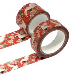 Masking Tape 'Kimono-Muster' Tsuru