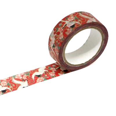 Masking Tape 'Kimono-Muster' Tsuru