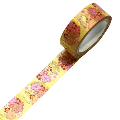 Masking Tape 'Kimono-Muster' Yukiwa Ume