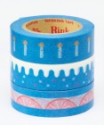 Masking Tape - Rink-Tape Dreierpack 'Sweet Ice Cake'