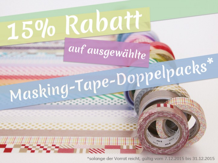 Mit Masking Tape wird's ein Fest!