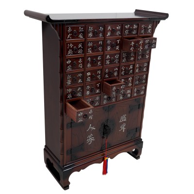 Medizinschrank Kanji - Japanischer Tansu Schrank