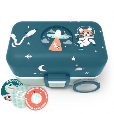 monbento Tresor 0,8 l Cosmic Blue - Die Bento Box für Kinder (Limited)