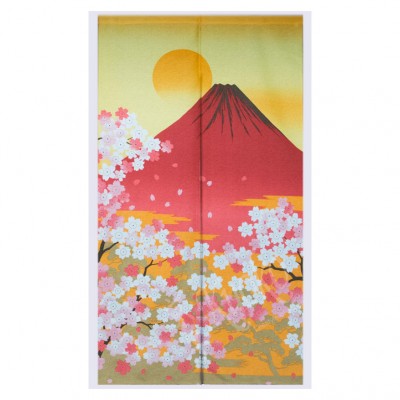 Noren - Fuji Sakura, 85X150cm, Polyester