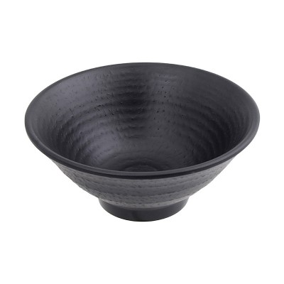 Noodle Bowl Melamine Matt Black