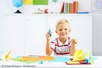 Origami-Papier kaufen und mit Kindern zum Schulanfang basteln