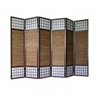 Screen - Shoji With Bamboo Slats