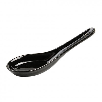 Porcelain Spoon Black Series