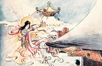 Japanische Märchen und Figuren der japanischen Geschichte