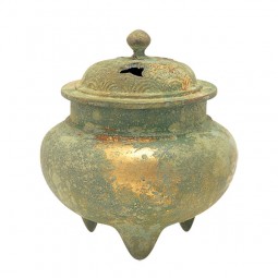 Censer From Copper With Gold
