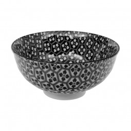 Reisschale - Hakkakushokko schwarz 11,3 x 5,2 cm