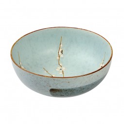 Salad Bowl Turquoise Soshun 25X8cm