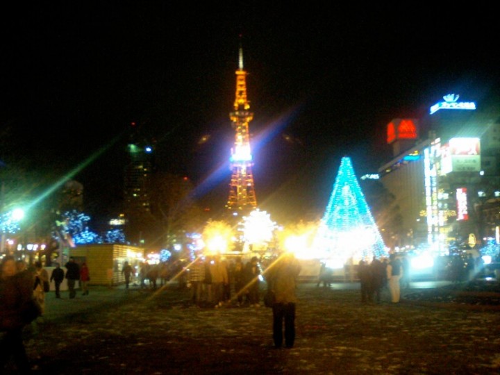 Winterbeleuchtung in Sapporo 2021