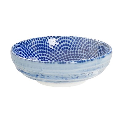 Sauce Bowl Japan Blue - Seigaiha Dotted