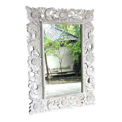 Mirrors With Wooden Frame