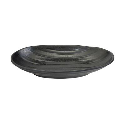 Sushi Plate Melamine Black