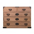 Tansu Drawers Cabinet Kiriwood With Fittings