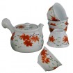 Teeset - Momiji - 5 Becher + Kanne 280 ml
