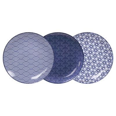 Teller-Set 'Japan Blau' 25,7 cm